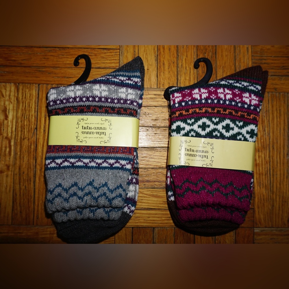 Tutu Anna Patterned Socks - Multicolor (2)